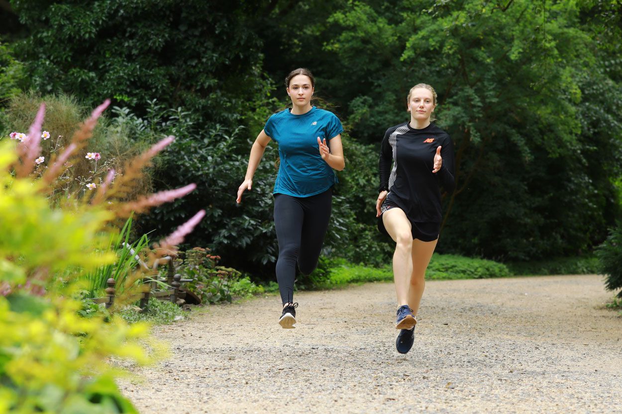 Tempolauf beim Halbmarathon-Vorbereitunskurs des Long Distance Laufclubs in Berlin